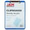 JAM Paper Letter Size Plastic Clipboards, 12ct.